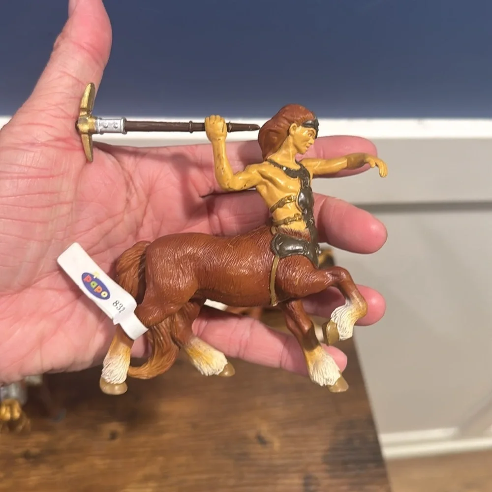 4 Papo horse figures from 2007